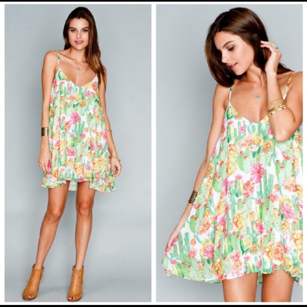 Show Me Your MuMu Mini Cactus Dress Size Medium